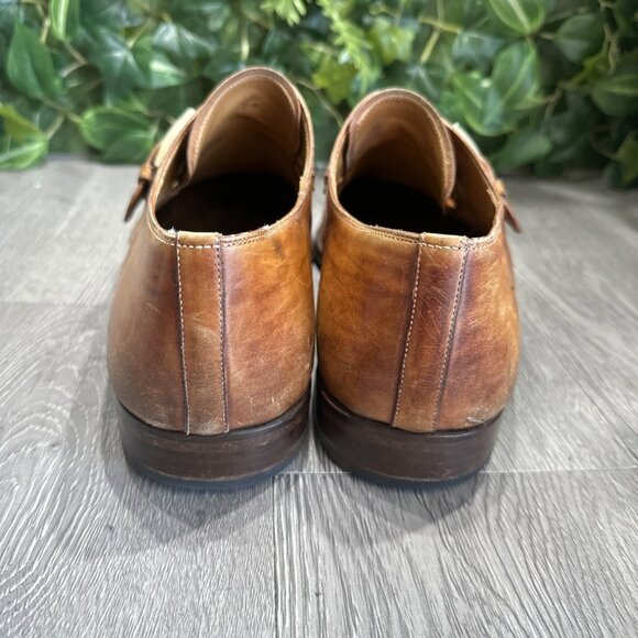 Magnanni Marco II Cuero Single Monk Strap size 15 Loafer READ main image 6